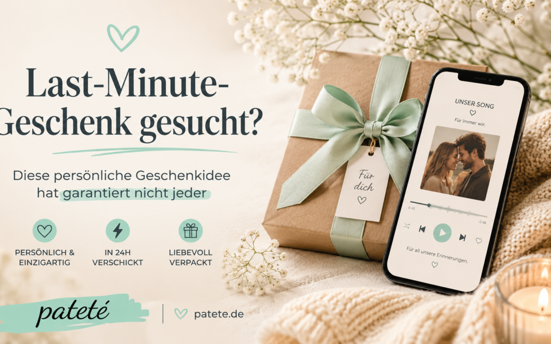 Last-Minute-Geschenk gesucht? Diese persönliche Geschenkidee hat garantiert nicht jeder