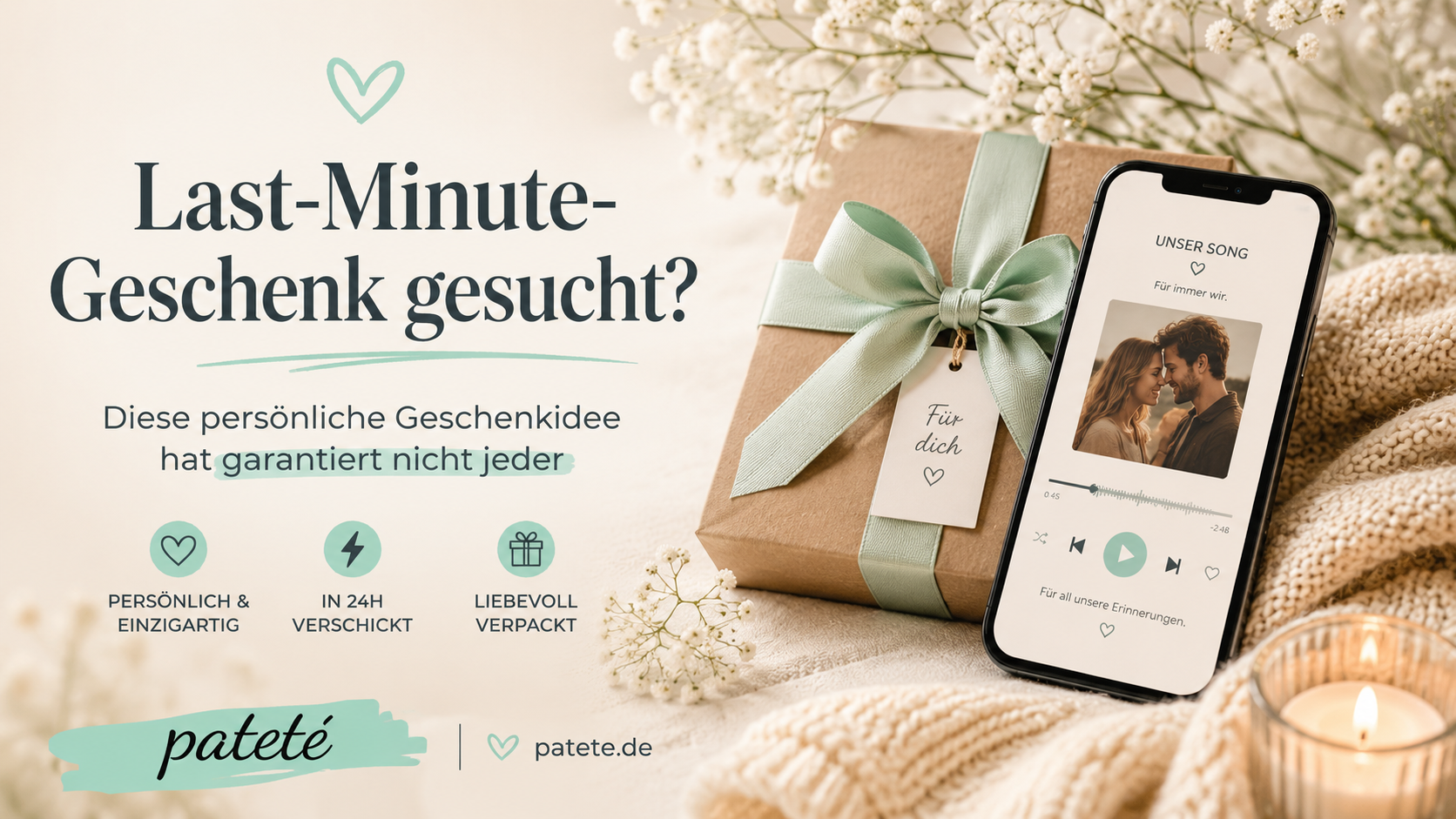 Last Minute Geschenk