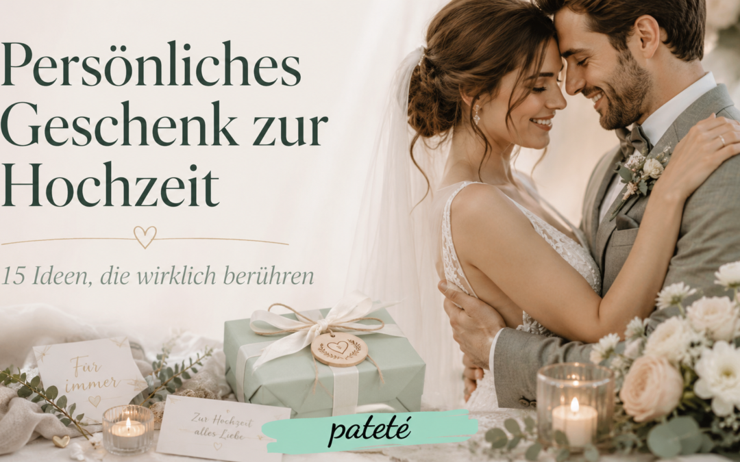 Persönliches Geschenk zur Hochzeit: 15 Ideen, die wirklich berühren