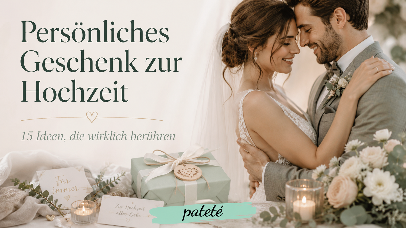 persönliches Geschenk zur Hochzeit